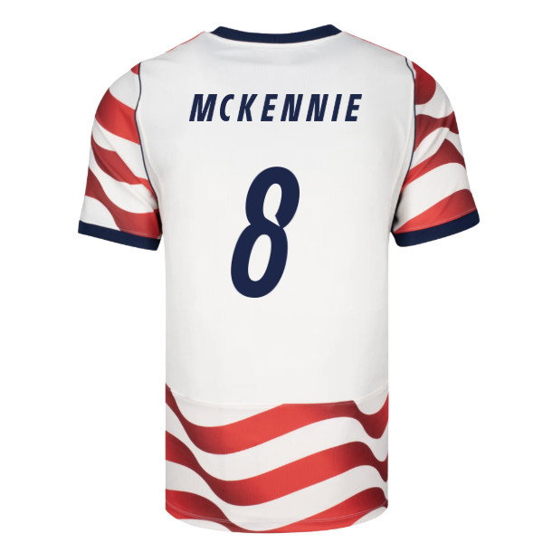 2026-2027 USA USMNT Match Home Authentic Jersey (McKennie 8)-SoccerKits Hub | Buy Soccer Jerseys Online
